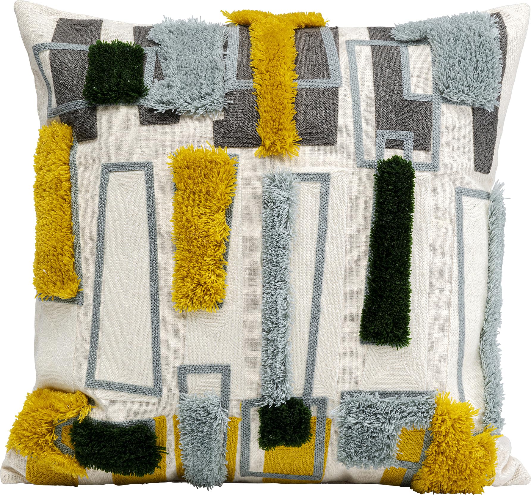 kare-design-kissen-geometric-gold-45x45cm-dekokissen-mit-f-llung-und-rei-verschl image 1