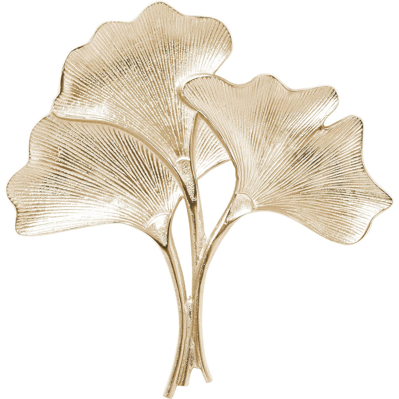 kare-design-wandschmuck-ginkgo-gold-36x38x2-cm image 1