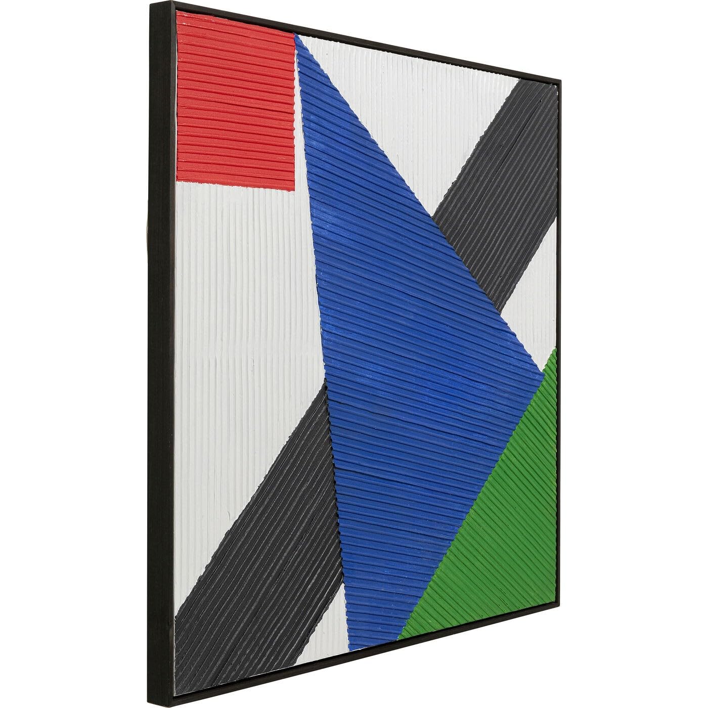 kare-design-leinwandbild-art-triangles-blau-handgemaltes-unikat-102x102-cm image 3