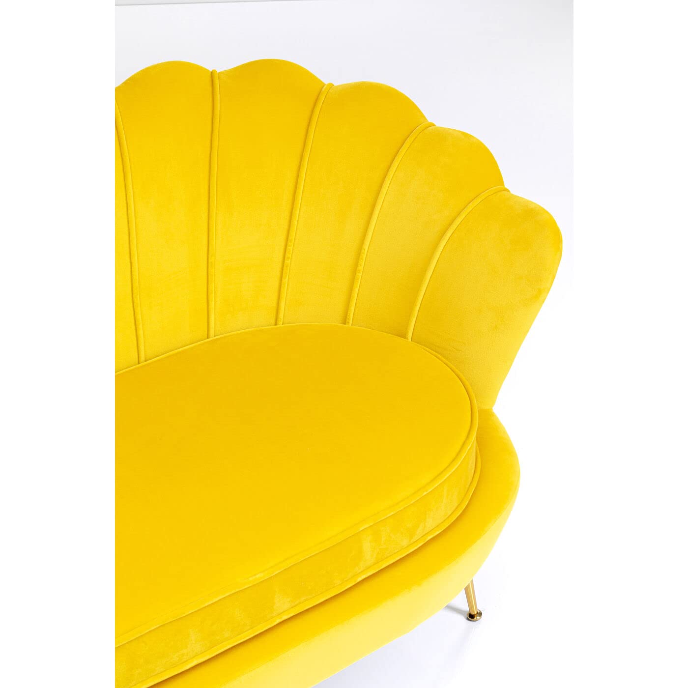 kare-design-sofa-water-lily-gelb-2-sitzer-132cm-samtoptik image 5
