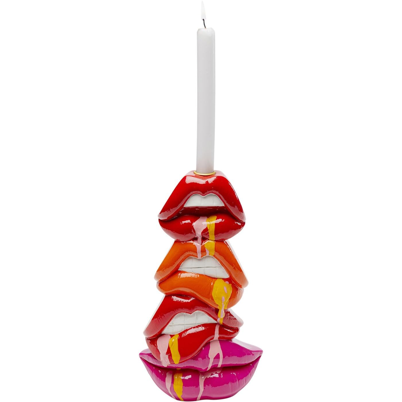 kare-design-lips-kerzenst-nder-rot-lippen-f-r-stabkerzen-17-x-21-x-7-cm image 6