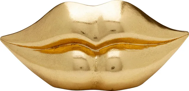 kare-design-spardose-lips-gold-lippen-spardose-13x28x9-cm-polyresin image 1