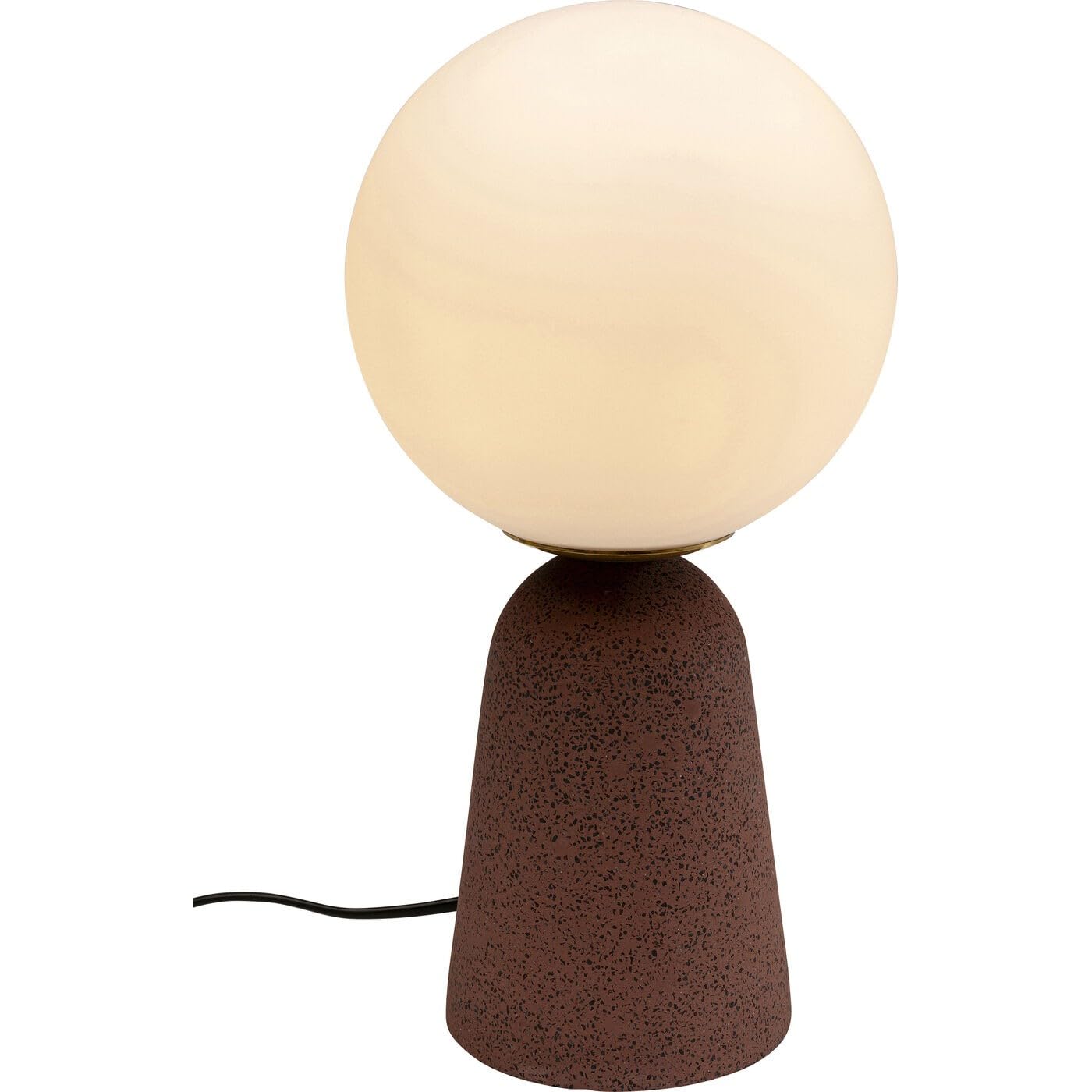 kare-design-tischlampe-bollie-rot-31-cm-skandinavische-beton-glas-schreibtischla image 4