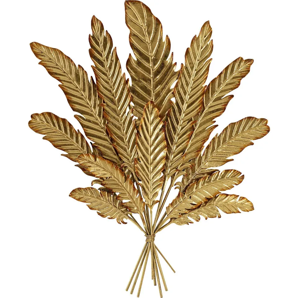 kare-design-leaf-bouquet-wandschmuck-gold-79-cm image 1