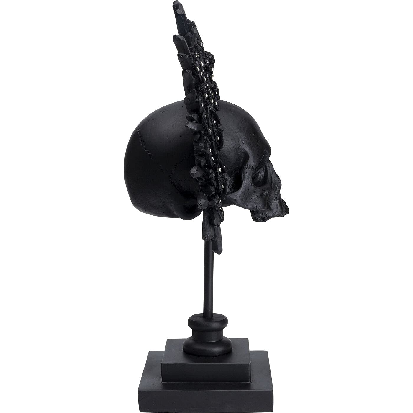 kare-design-king-skull-totenkopf-skulptur-schwarz-48-5-cm image 4