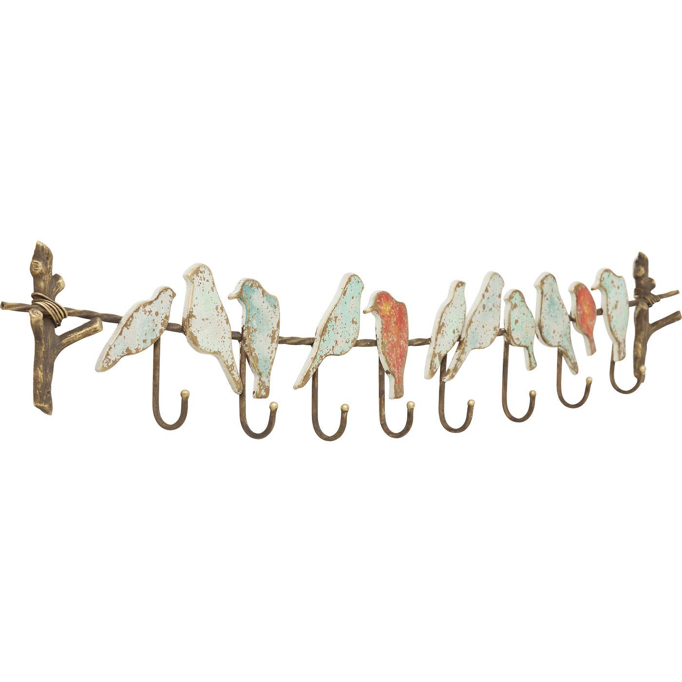 kare-design-bird-party-wandgarderobe-mit-8-haken-gr-n-rot-19x102x6-cm image 4