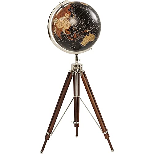 kare-design-deko-globus-earth-schwarz-vintage-standglobus-141x61x61-cm image 8