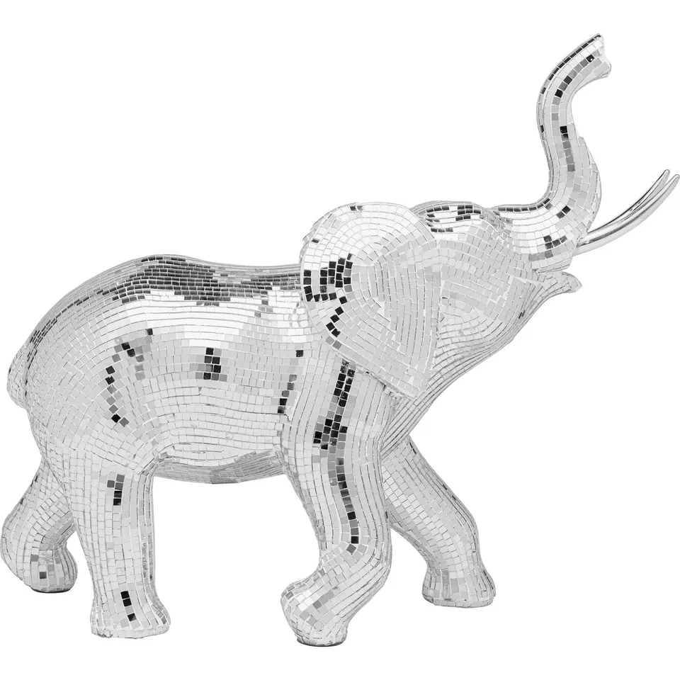 kare-design-mosaic-elefant-deko-figur-41-cm-polyresin image 1