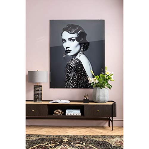 kare-design-glasbild-beauty-lady-mehrfarbig-hochformat-150x120-cm image 7