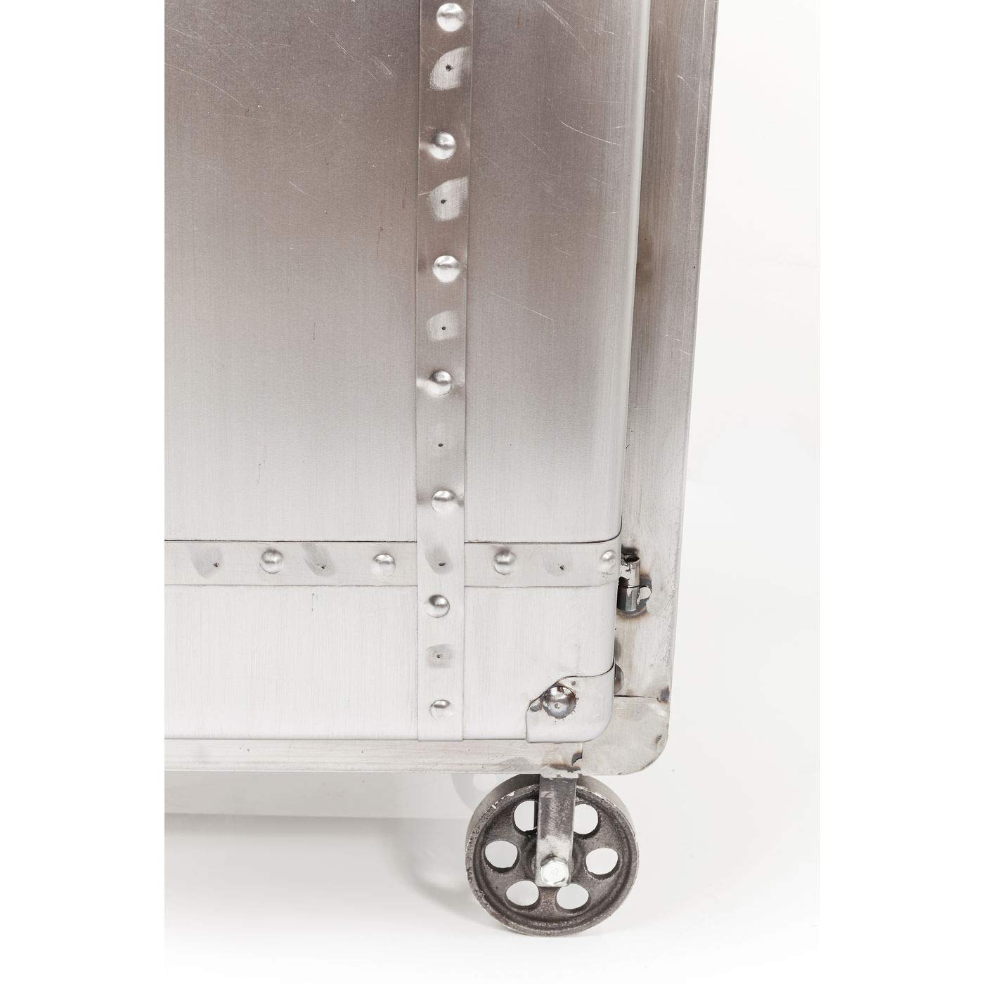 kare-design-kommode-buster-silber-rollbare-stahl-kommode-2-t-rig-60x81x38-cm image 7