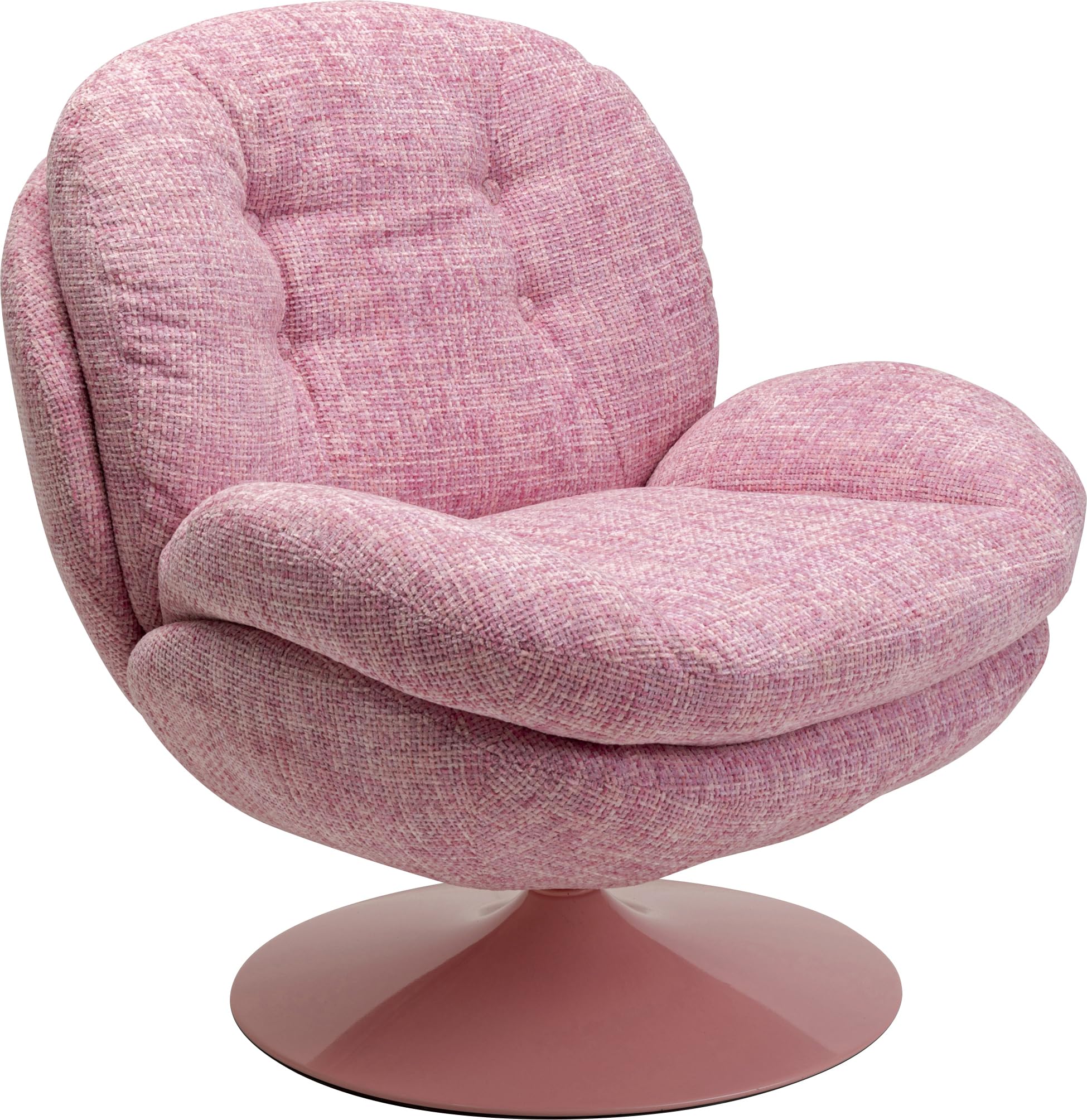 kare-design-cosy-drehsessel-pink-84x81x83-cm-360-retro-sessel image 7