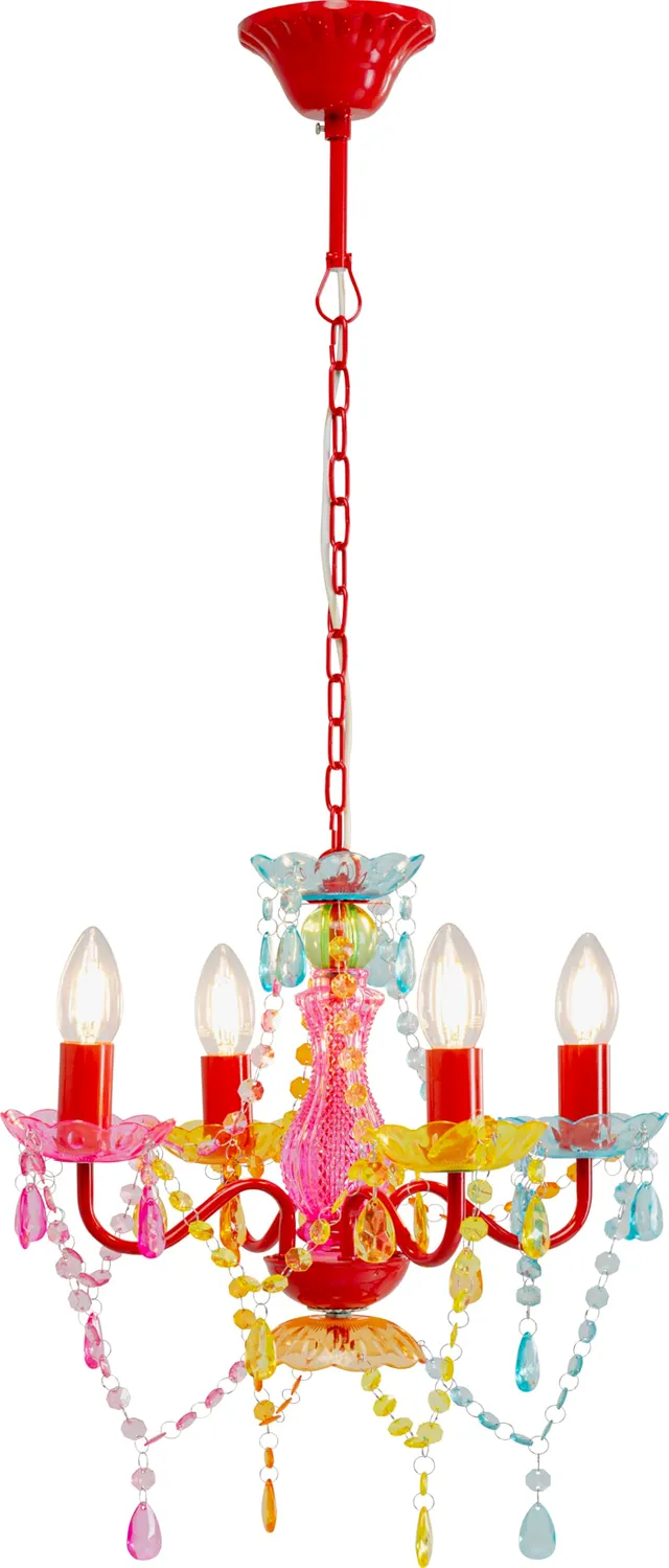 kare-design-h-ngeleuchte-starlight-rainbow-4-armig-bunt-e14 image 1