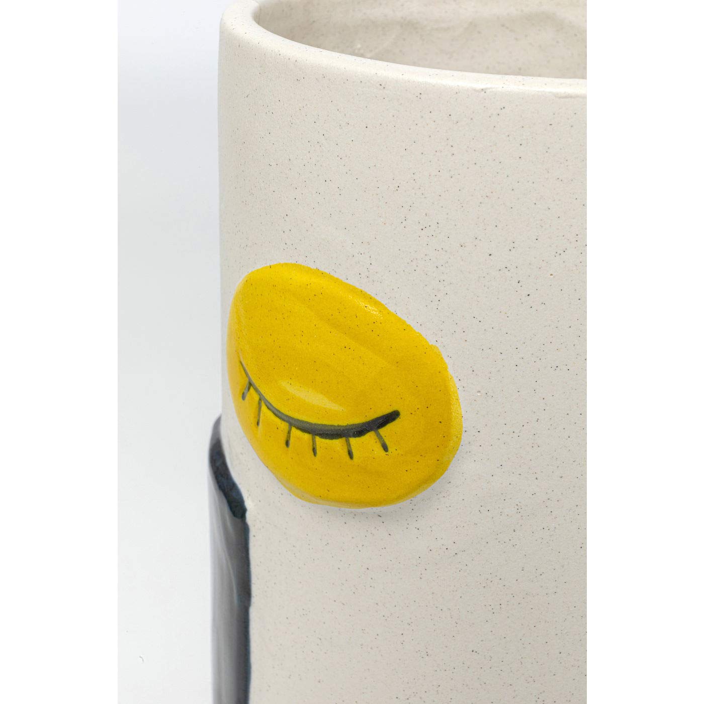 kare-design-vase-art-face-colore-33-cm-steinzeug-vase-blau-mit-gesichtsmotiv image 8
