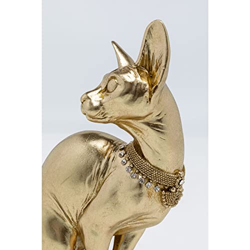 kare-design-figur-sitting-cat-audrey-gold-27-cm-deko-katze image 8