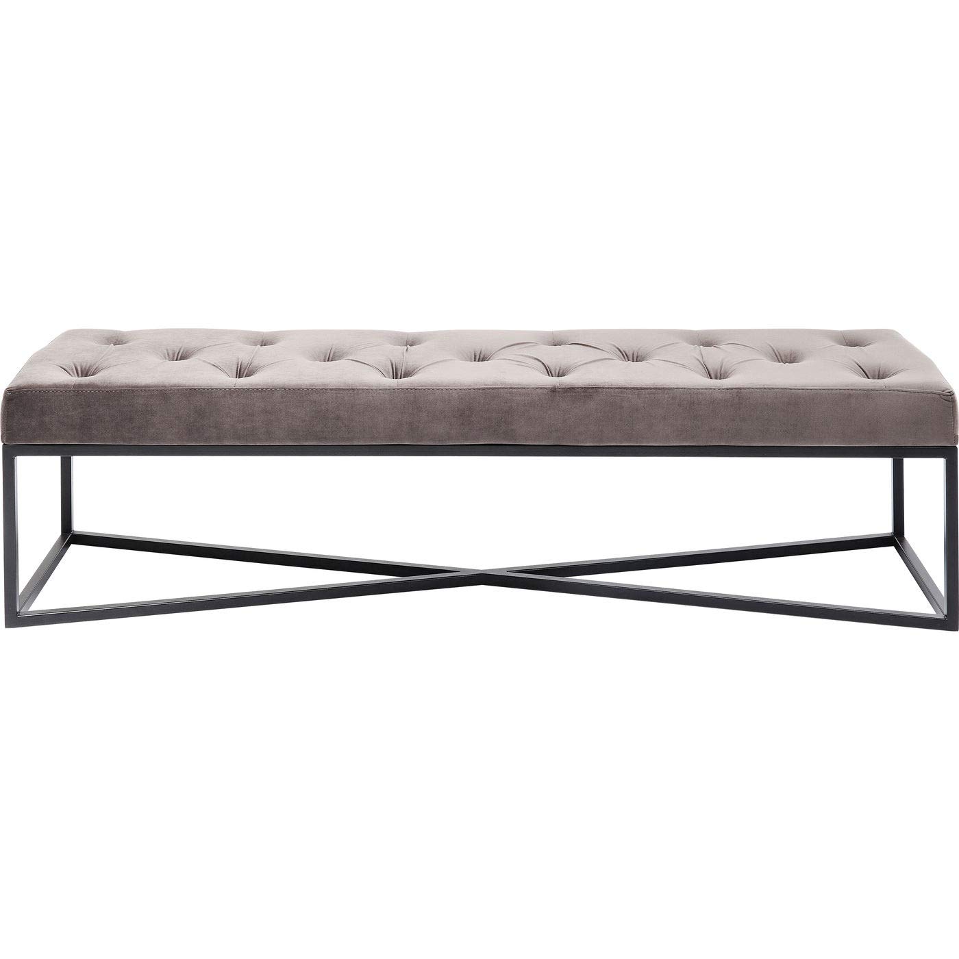 kare-design-bank-crossover-polsterbank-40x150x40cm-grau-schwarz image 1