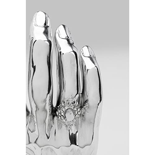 kare-design-deko-objekt-mano-diamond-ring-silber-35cm image 8