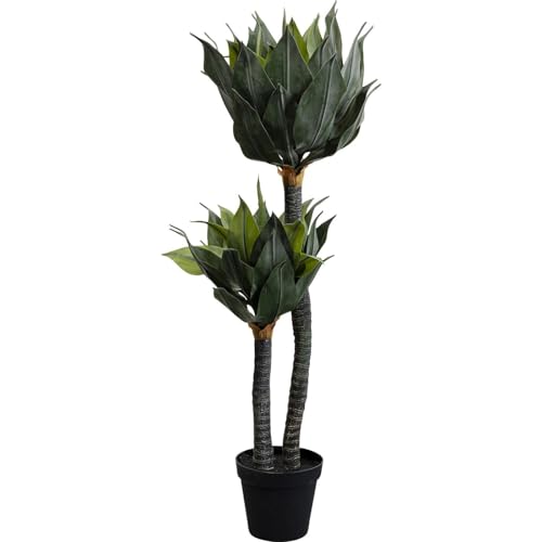 kare-design-deko-pflanze-agave-gr-n-120-cm-k-nstlich-mit-topf image 5