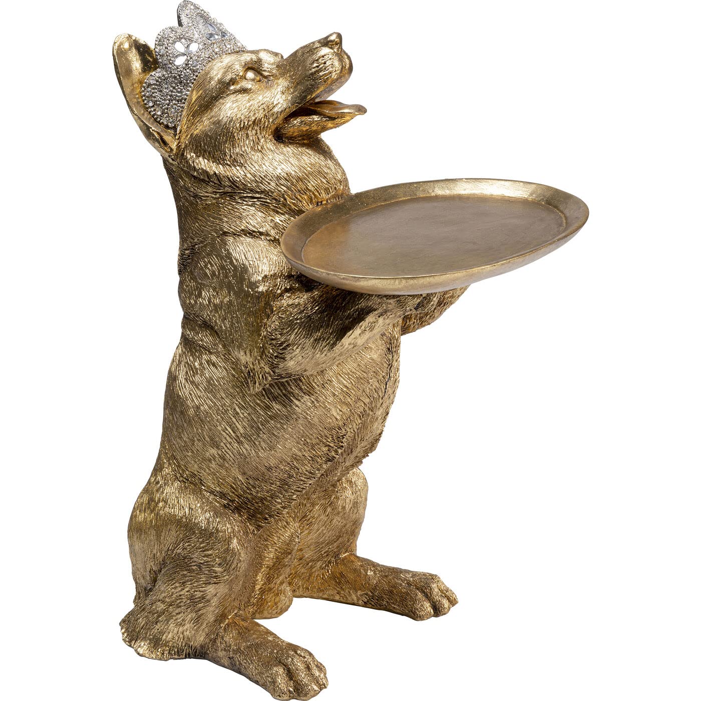 kare-design-deko-figur-royal-standing-corgi-butler-50-cm-gold-mit-tablett image 3