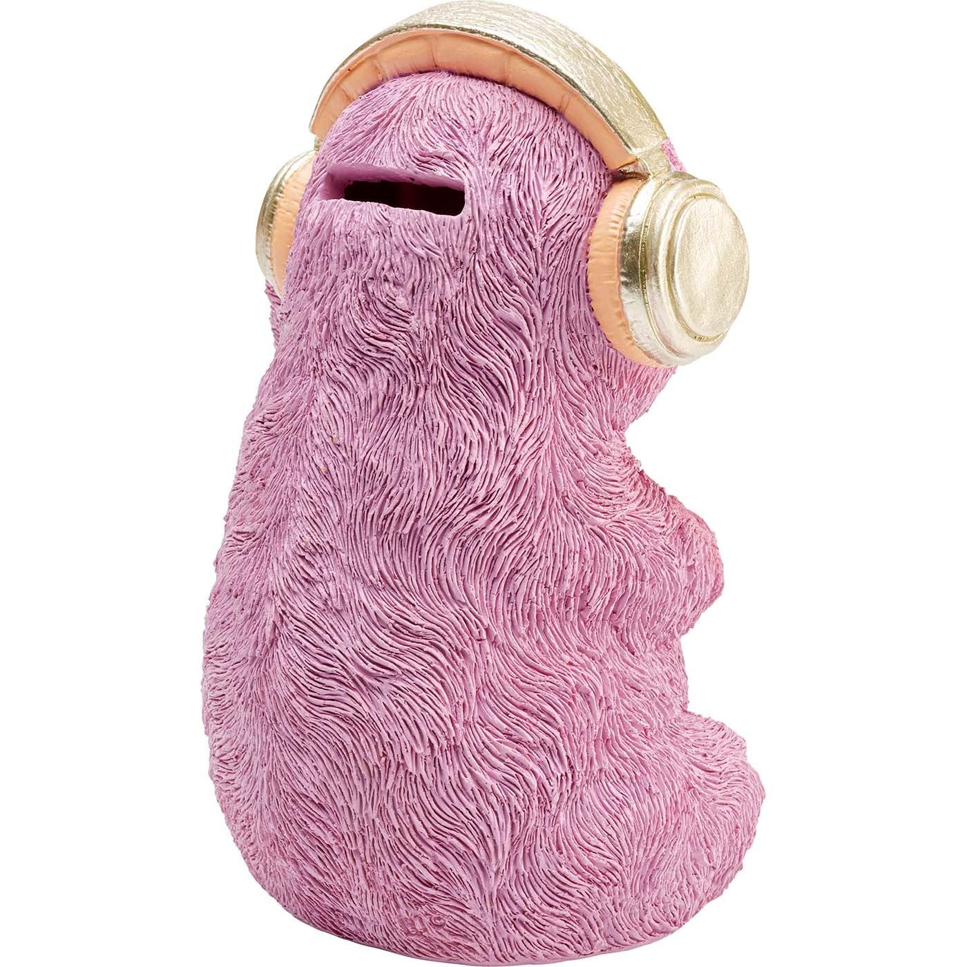 kare-design-party-sloth-spardose-faultier-lila-19-cm-handbemalt image 3
