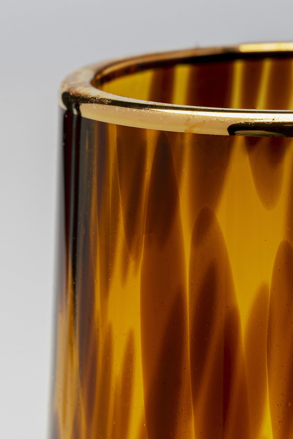 kare-design-caramel-sektglas-set-4-teilig-braun-210ml-goldrand image 3