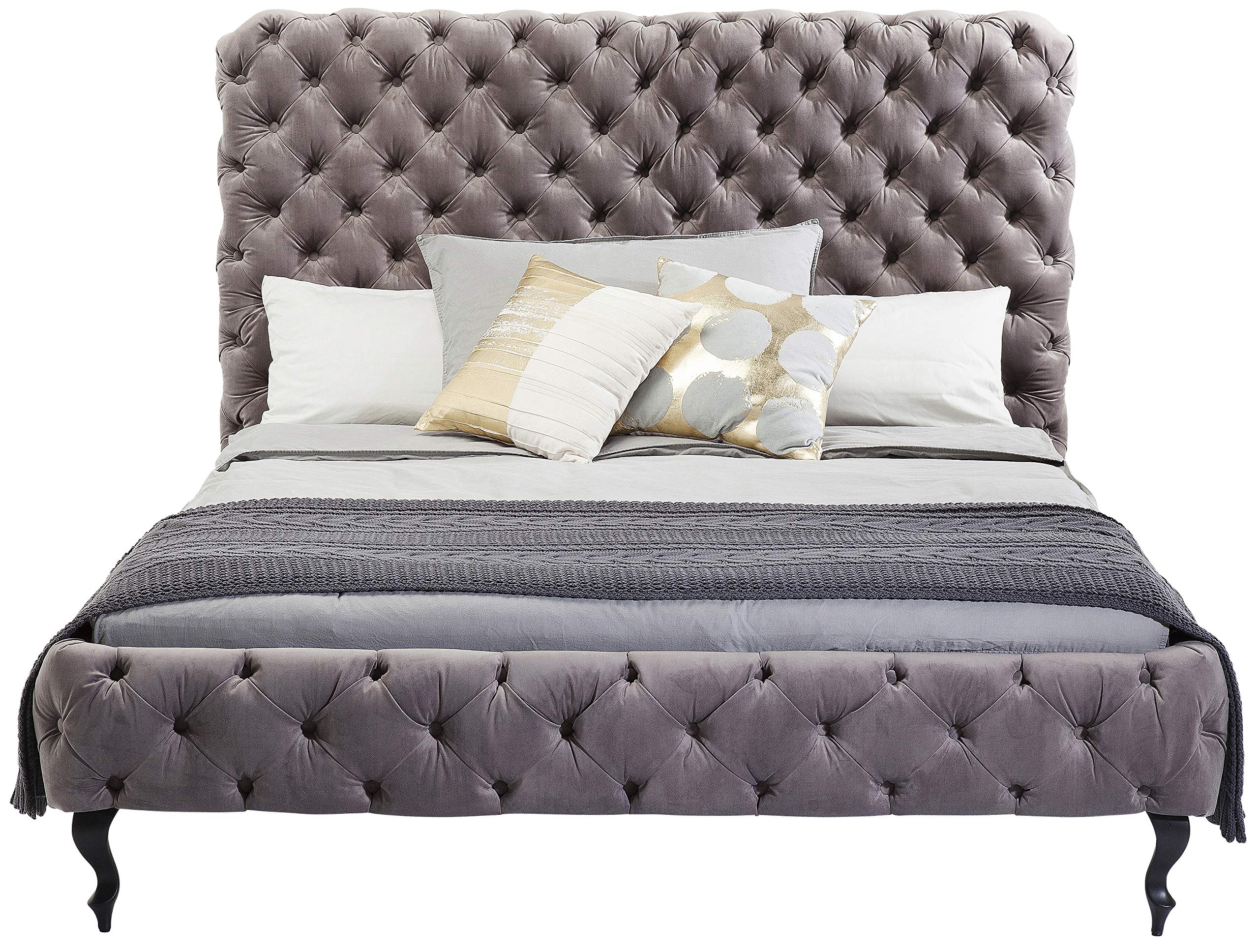 kare-design-bett-desire-velvet-samt-silbergrau-180x200-cm-chesterfield image 1