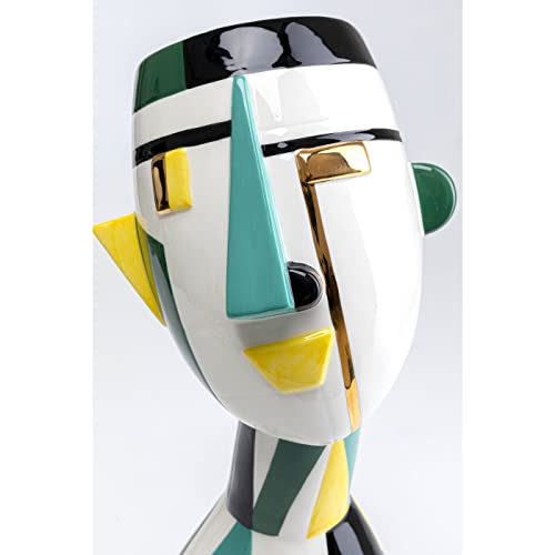 kare-design-happy-face-deko-vase-bunt-43-cm-keramik-tischvase image 8