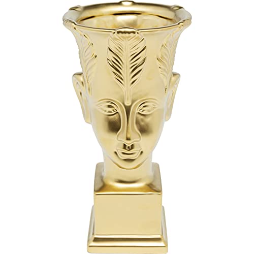 kare-design-rosto-deko-vase-gold-31-cm-tischvase-blumenvase image 6