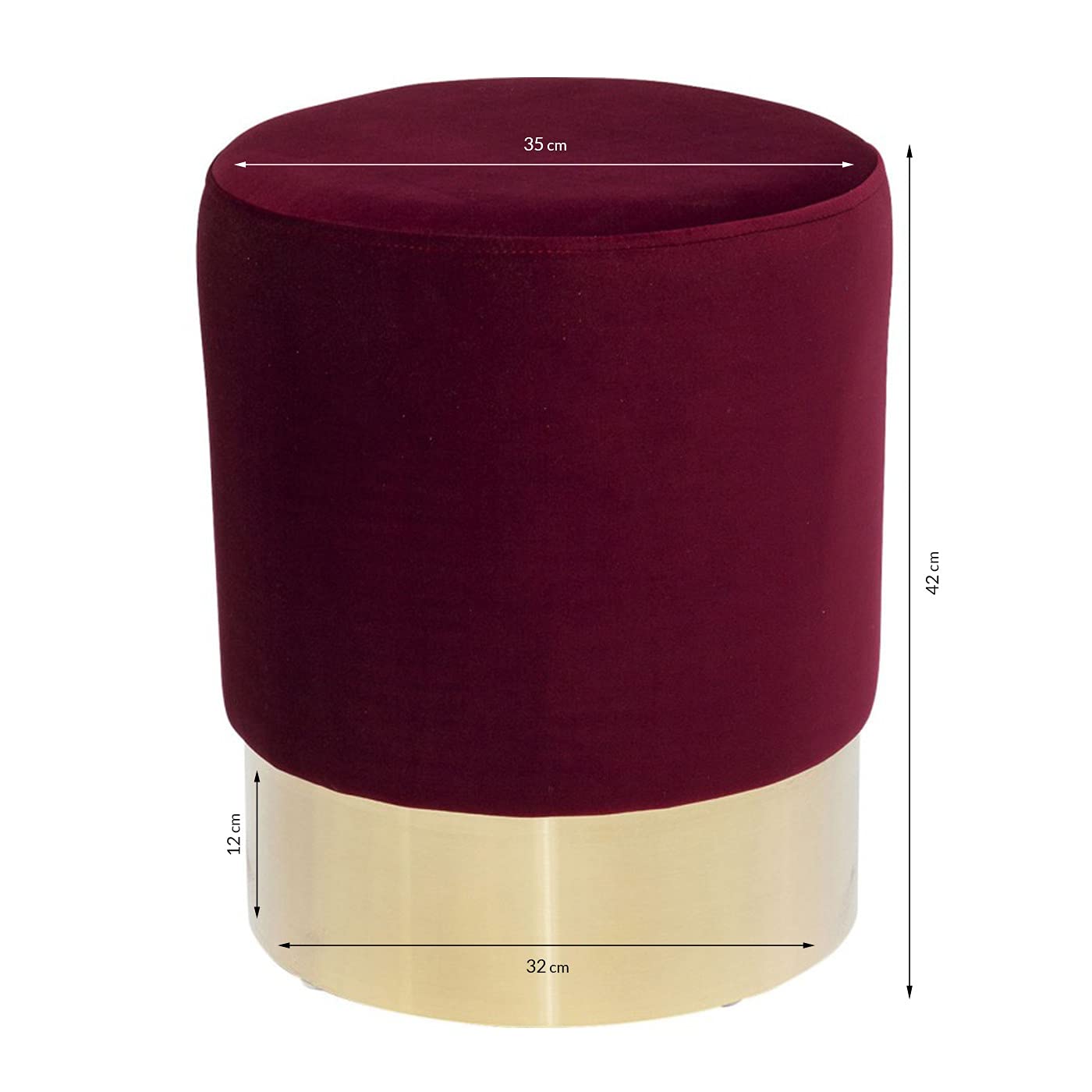 kare-design-hocker-cherry-samthocker-bordeaux-brass-35-cm image 3