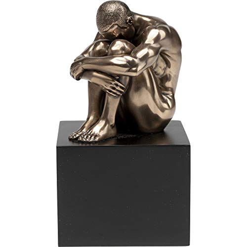 kare-design-deko-objekt-nude-man-thinking-bronze-19-5x10-5x10-5-cm image 6