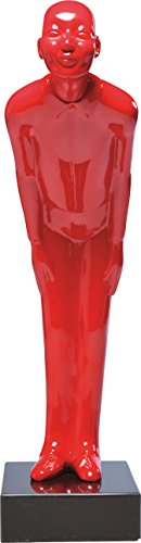 kare-design-welcome-guest-deko-figur-rot-fiberglas-auf-marmorsockel-46x13x20-cm image 7