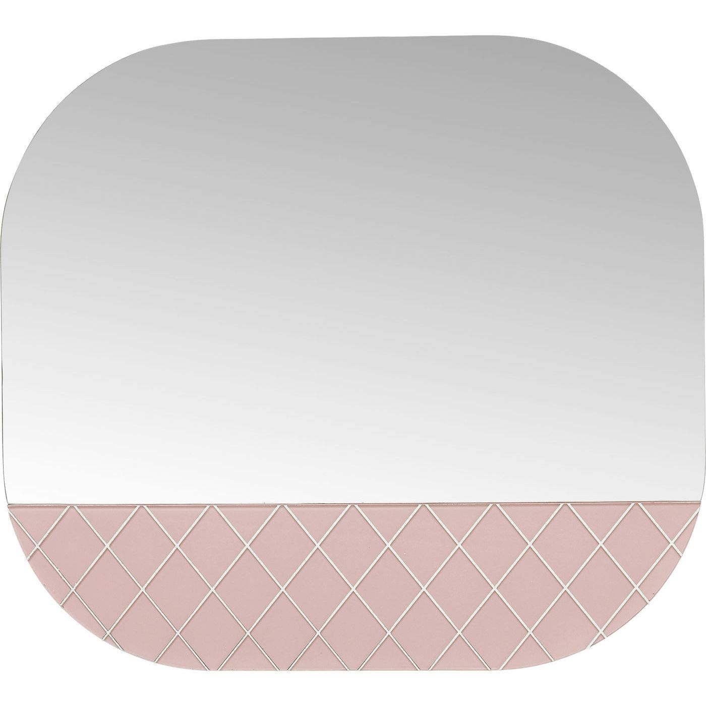 kare-design-cafe-society-spiegel-50-x-45-cm-rahmenloser-wandspiegel-rosa-glas image 2