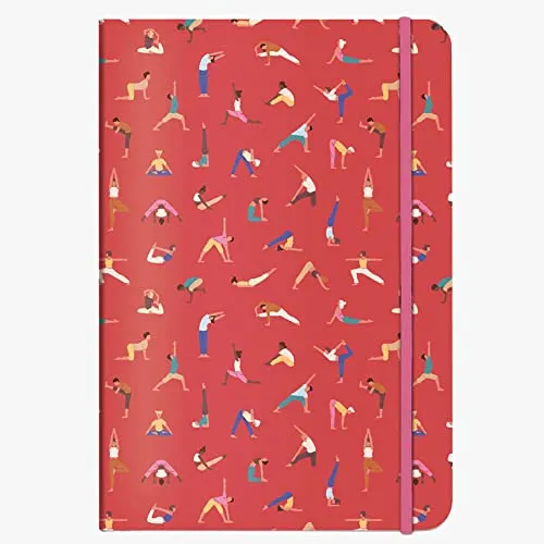 cedon-yogi-notizbuch-a5-rot-192-seiten-80g-m-punktraster image 1