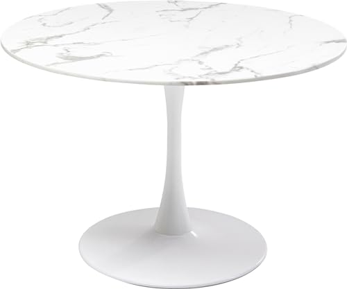 kare-design-tisch-veneto-wei-rund-d110-cm-marmoroptik-73x110x110-cm image 6