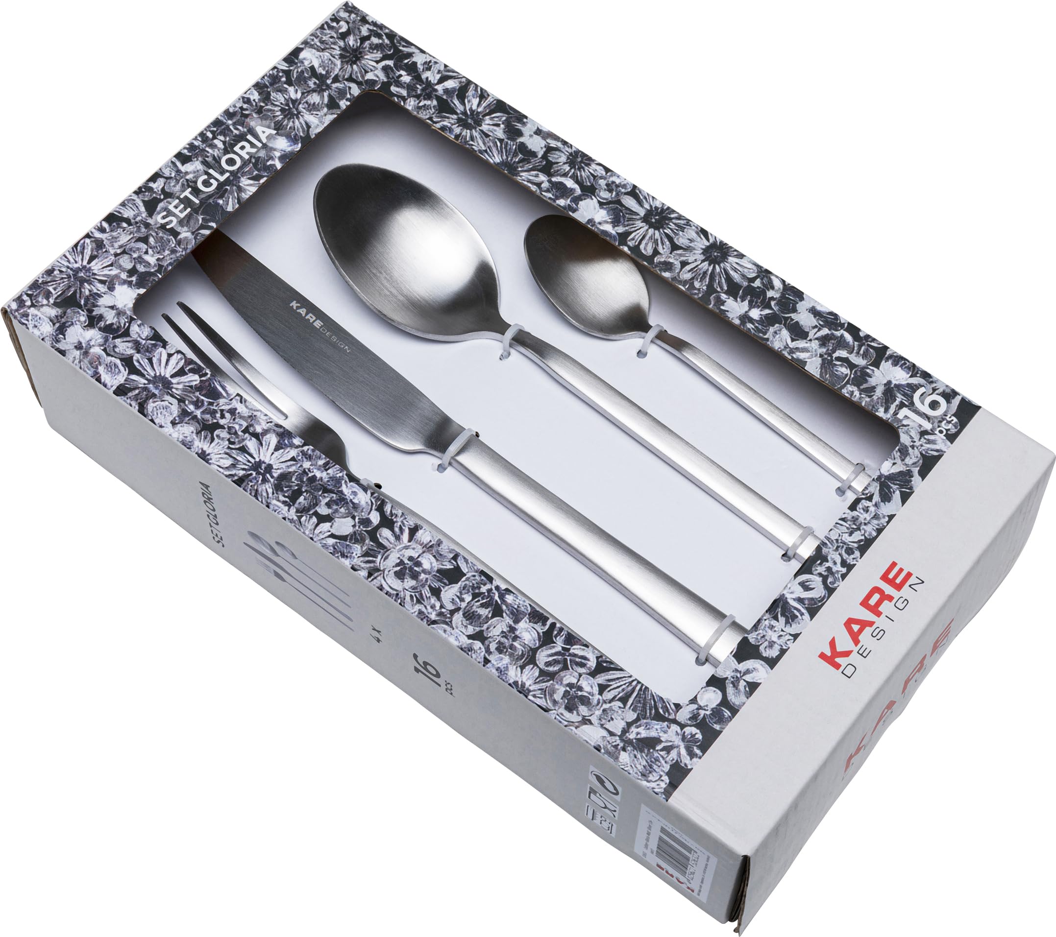 kare-design-gloria-besteck-matt-silber-16-teilig-edelstahl image 3