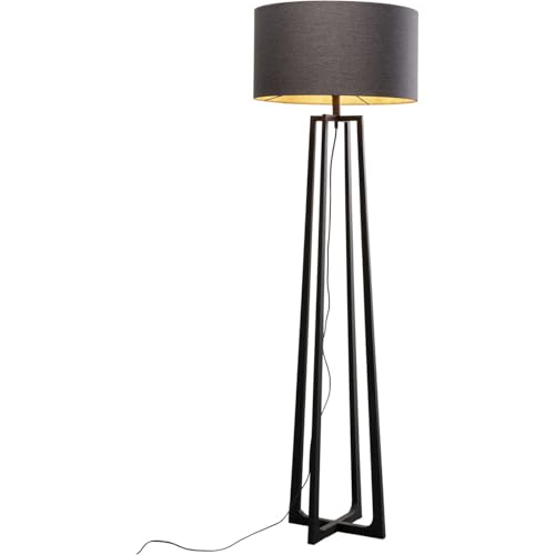 kare-design-stehlampe-timon-schwarz-stehleuchte-160x50x50-cm-stahl-seide image 8