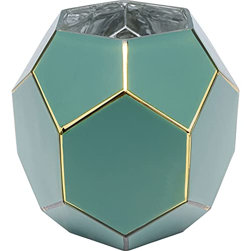 kare-design-art-pastell-vase-glasvase-gr-n-mit-gold-22-cm image 5
