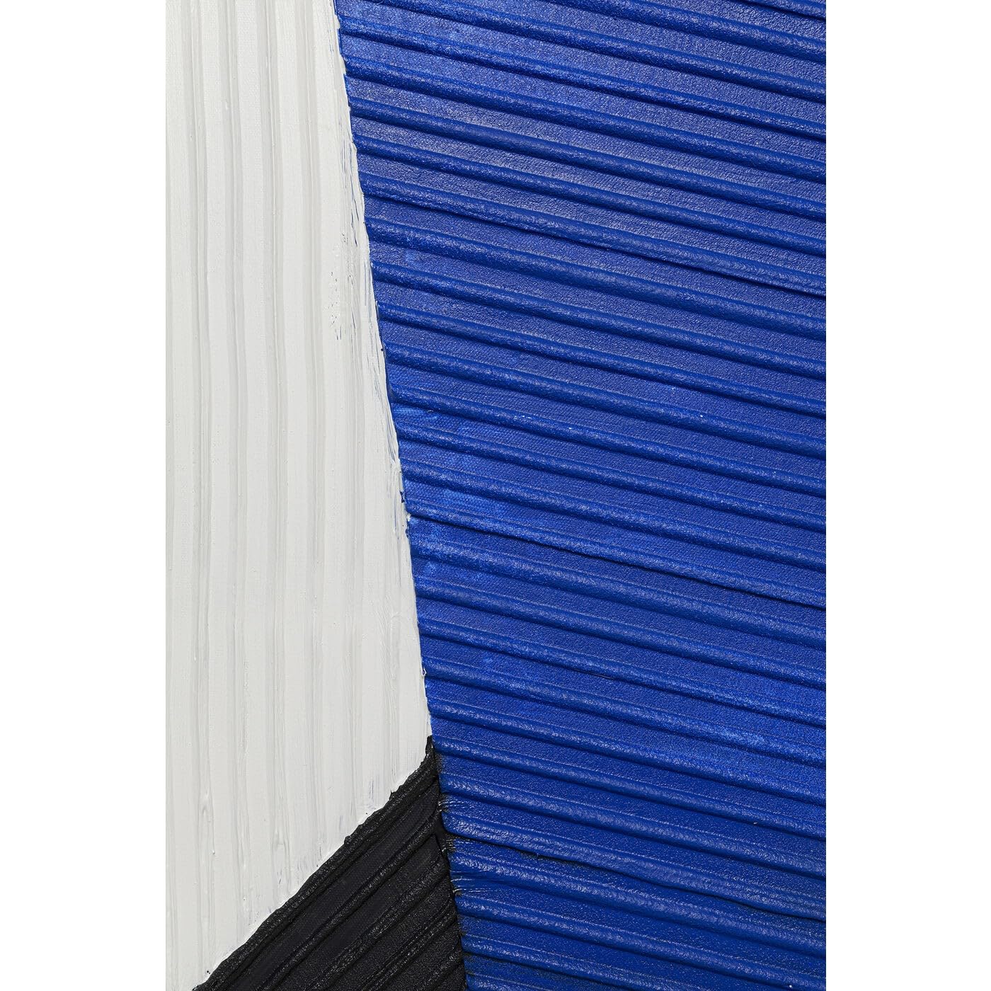 kare-design-leinwandbild-art-triangles-blau-handgemaltes-unikat-102x102-cm image 2