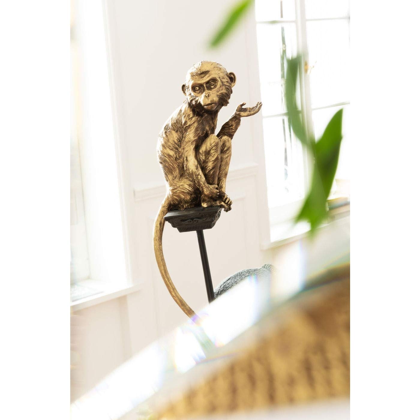 kare-design-deko-objekt-circus-monkey-109x32x21-cm-gold image 2