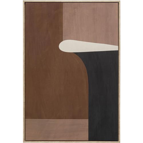 kare-design-leinwandbild-classic-shape-brownie-schwarz-braun-93x63-cm image 7