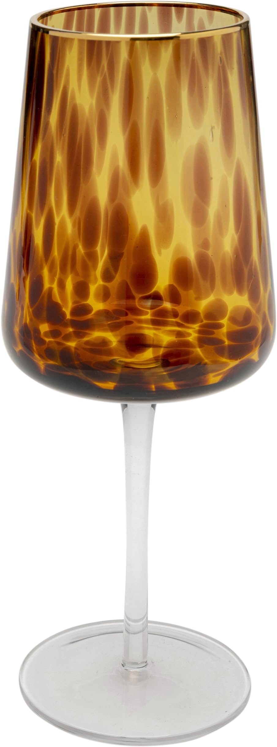 kare-design-weinglas-caramel-gl-ser-set-4-teilig-braun-509-ml-mit-goldrand image 2