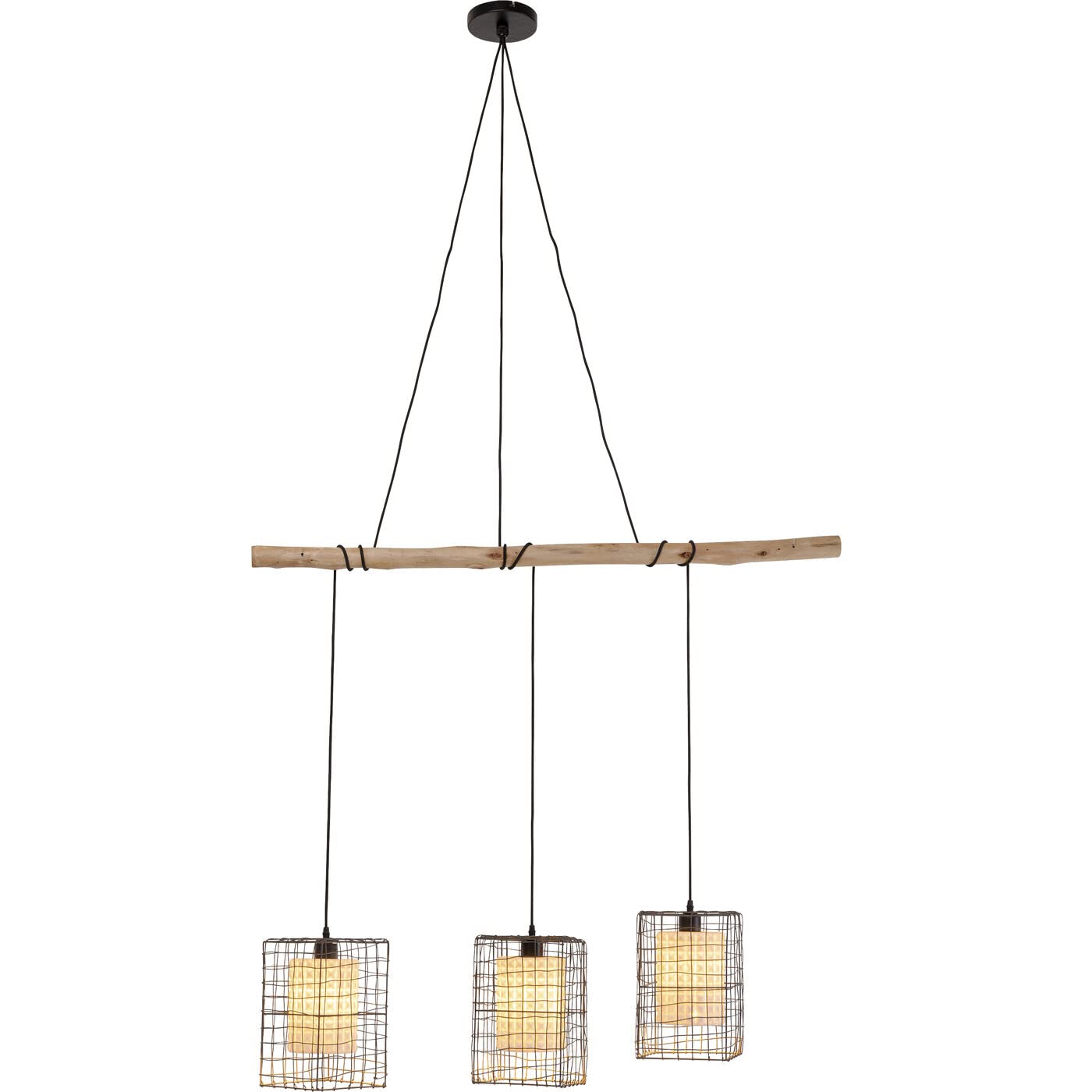 kare-design-three-grids-h-ngeleuchte-120-cm-schwarz-braun-h-henverstellbar image 1