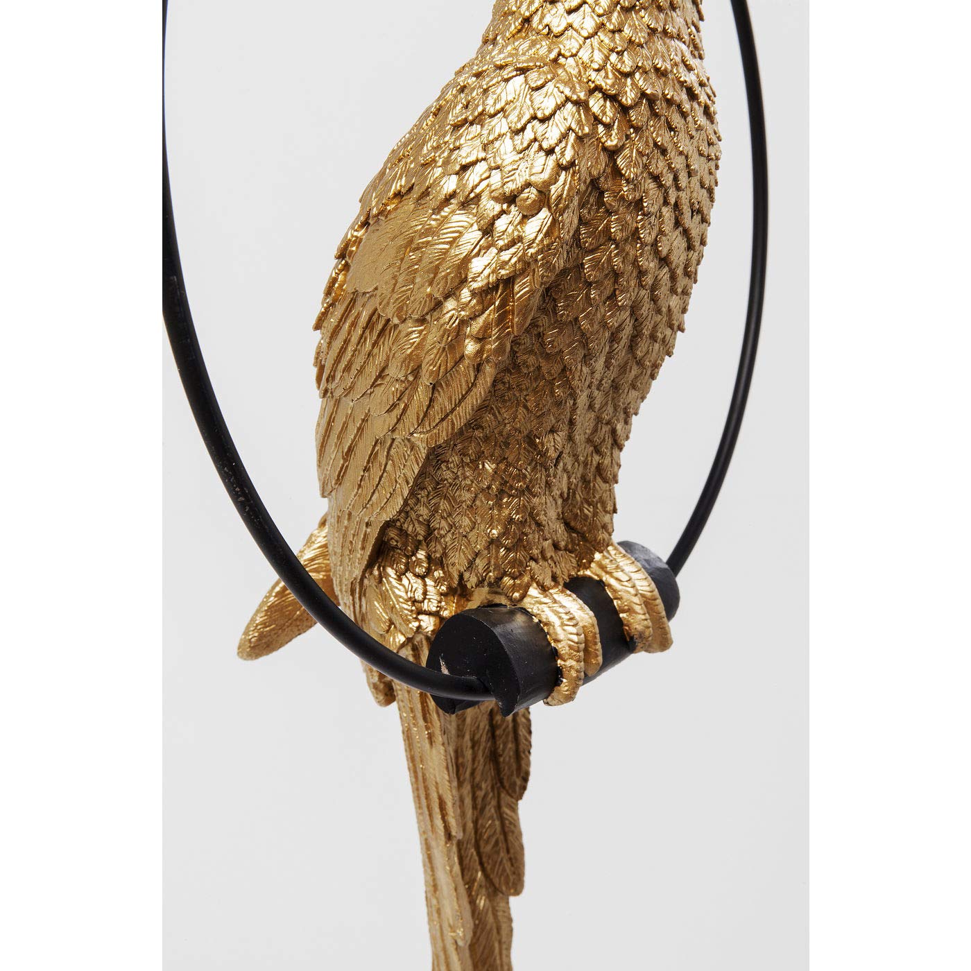 kare-design-swinging-parrot-deko-objekt-gold-57x27x14-cm image 6