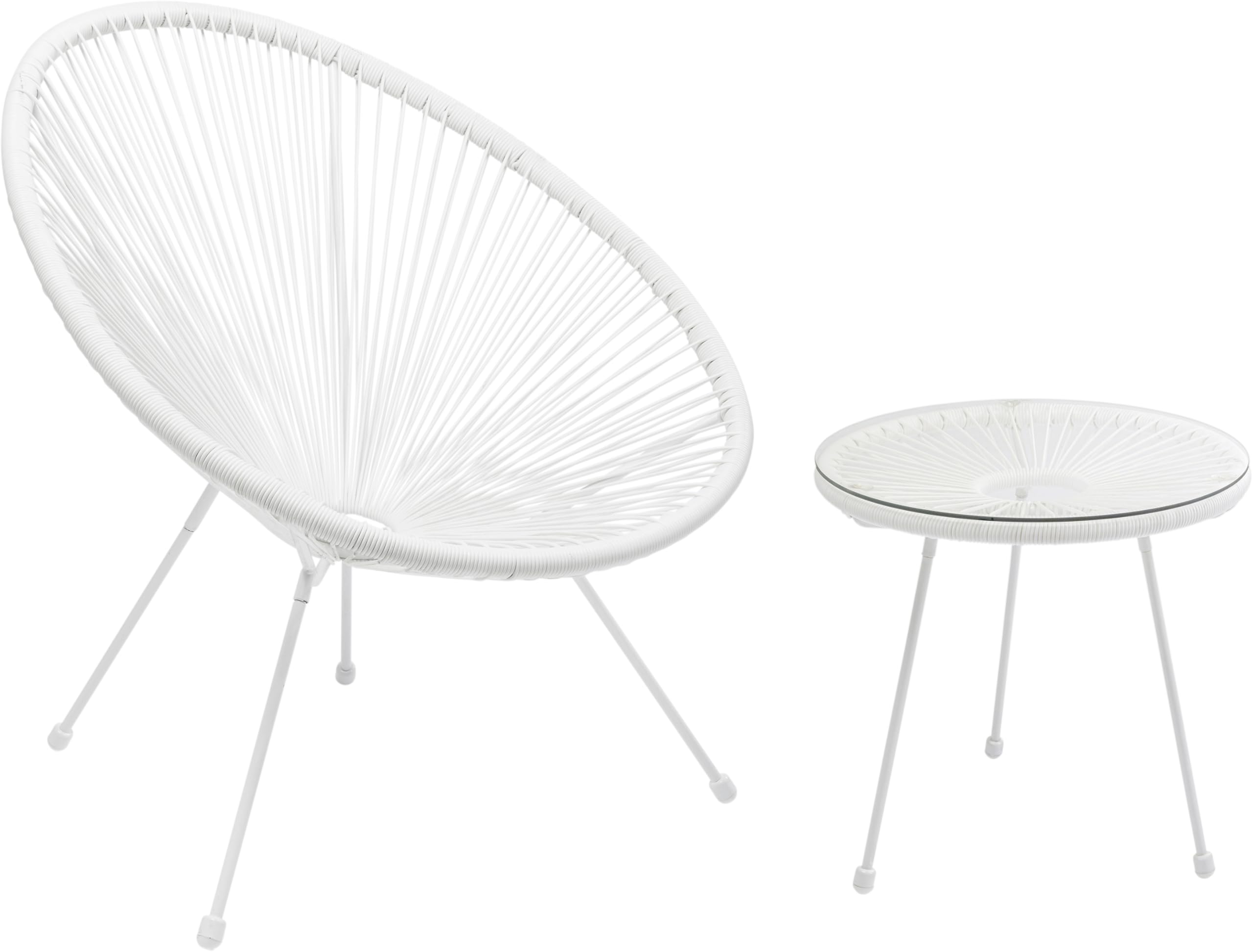 kare-design-acapulco-mono-2er-gartenm-bel-set-wei-sessel-beistelltisch-outdoor image 1
