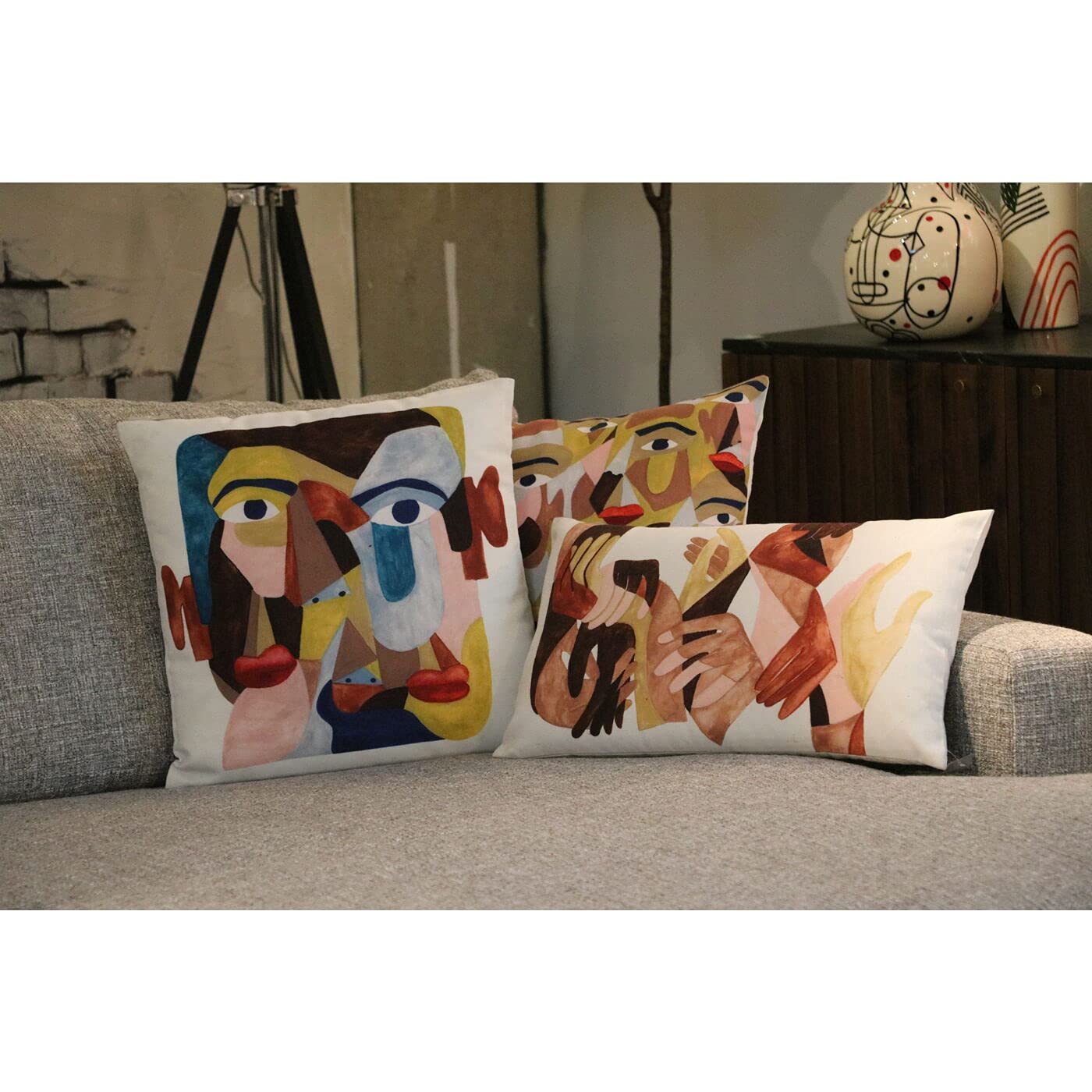 kare-design-kissen-artistic-face-deko-kissen-45x45-cm-bunt-mit-gesicht-reissvers image 2