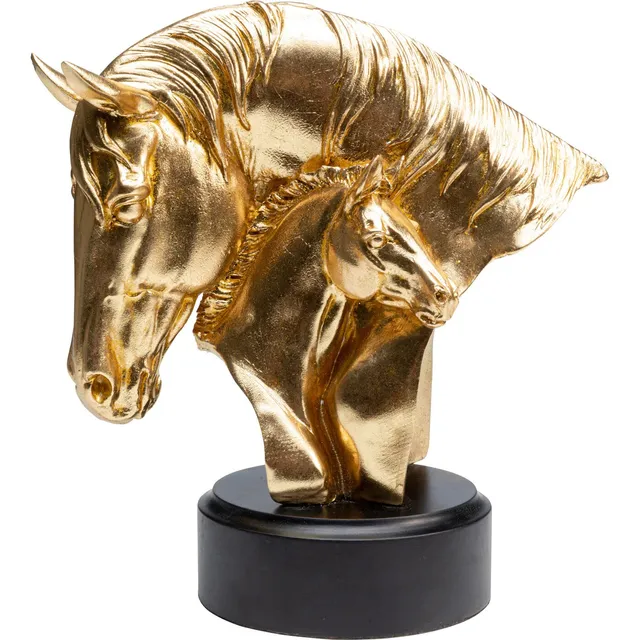 kare-design-spirit-love-deko-objekt-gold-polyresin-foliert-29x24x16-cm image 1