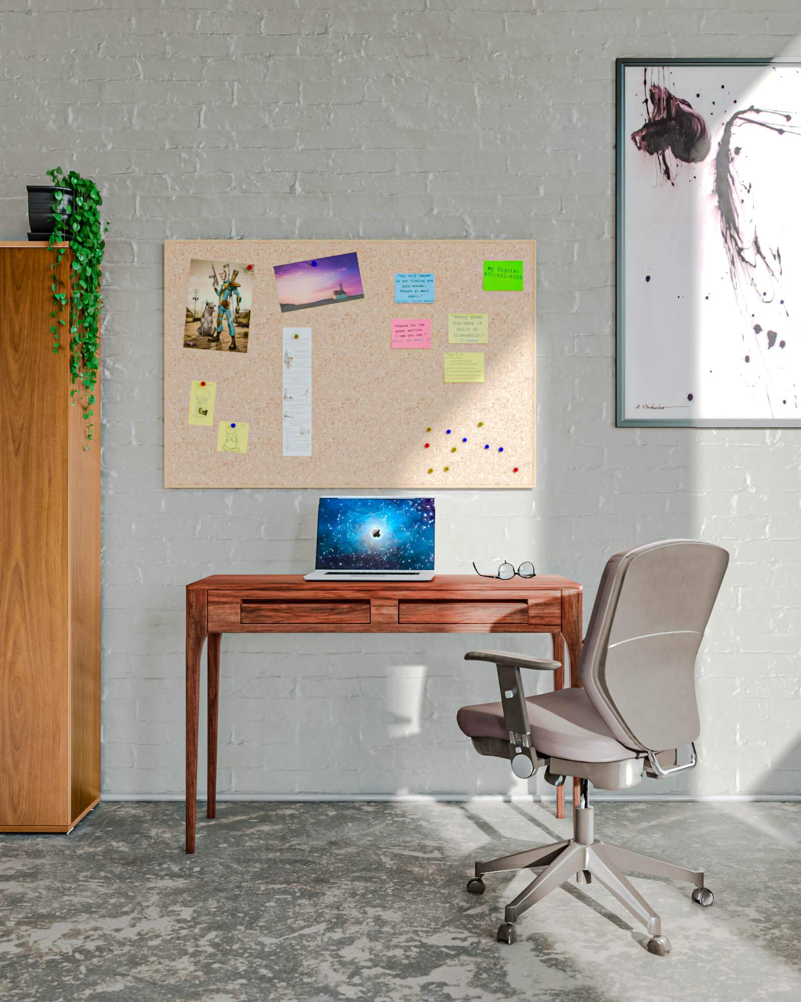 kare-design-brooklyn-nature-laptop-schreibtisch-76x110x40cm-sheesham image 2