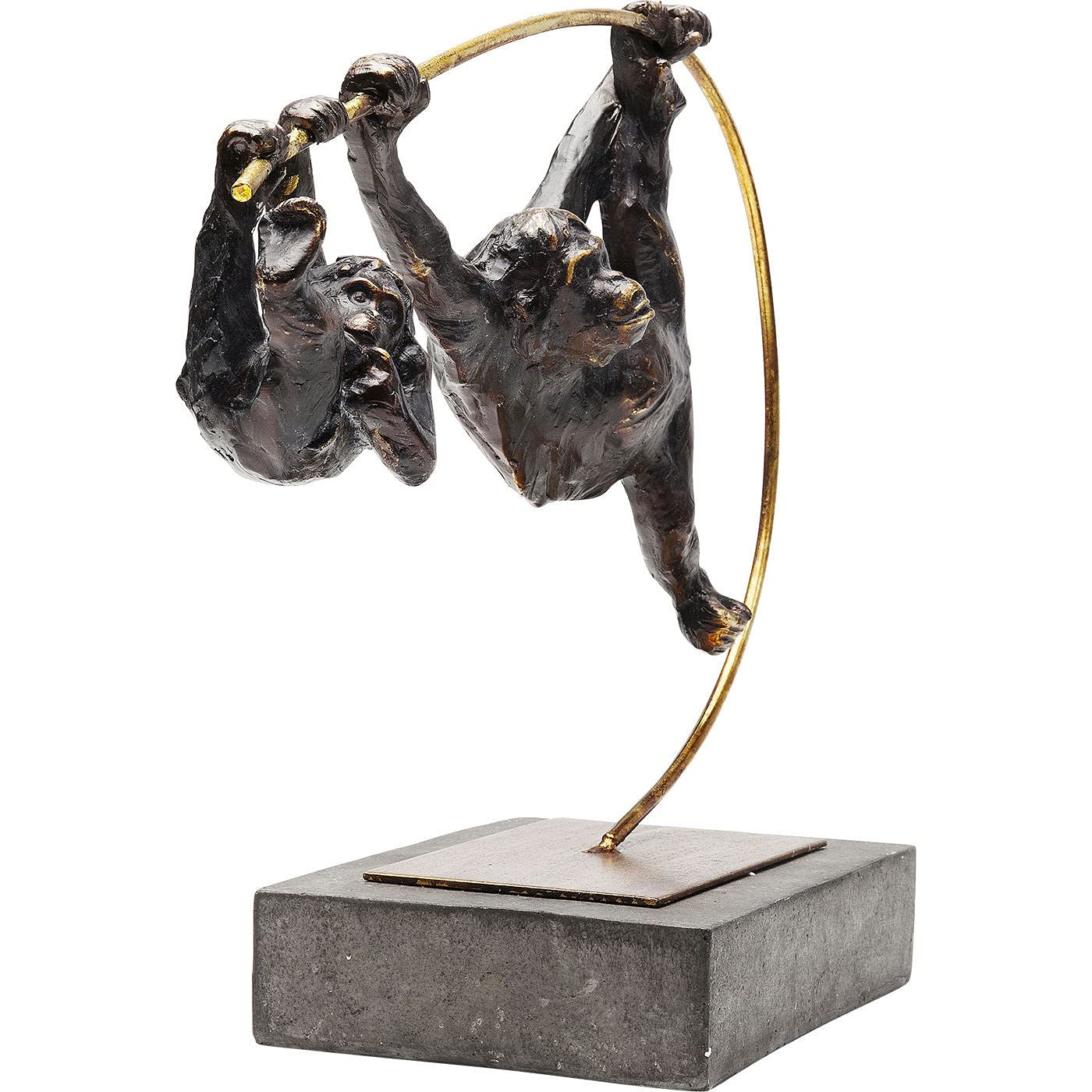 kare-design-deko-objekt-climbing-monkeys-schwarz-32-5x38x15cm image 5