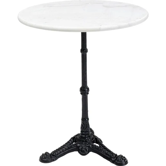 kare-design-bistrotisch-kaffeehaus-wei-60-cm-runder-marmor-tisch-indoor-outdoor image 1