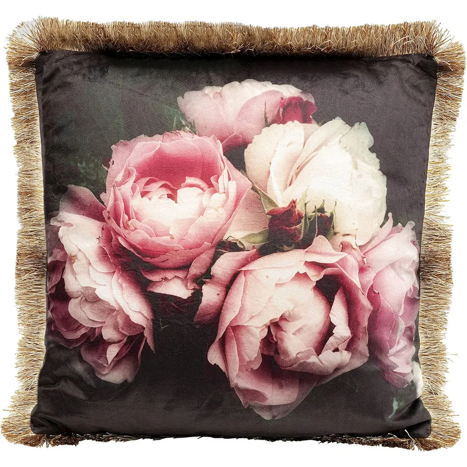 kare-design-kissen-blush-roses-45x45-cm-schwarz image 1