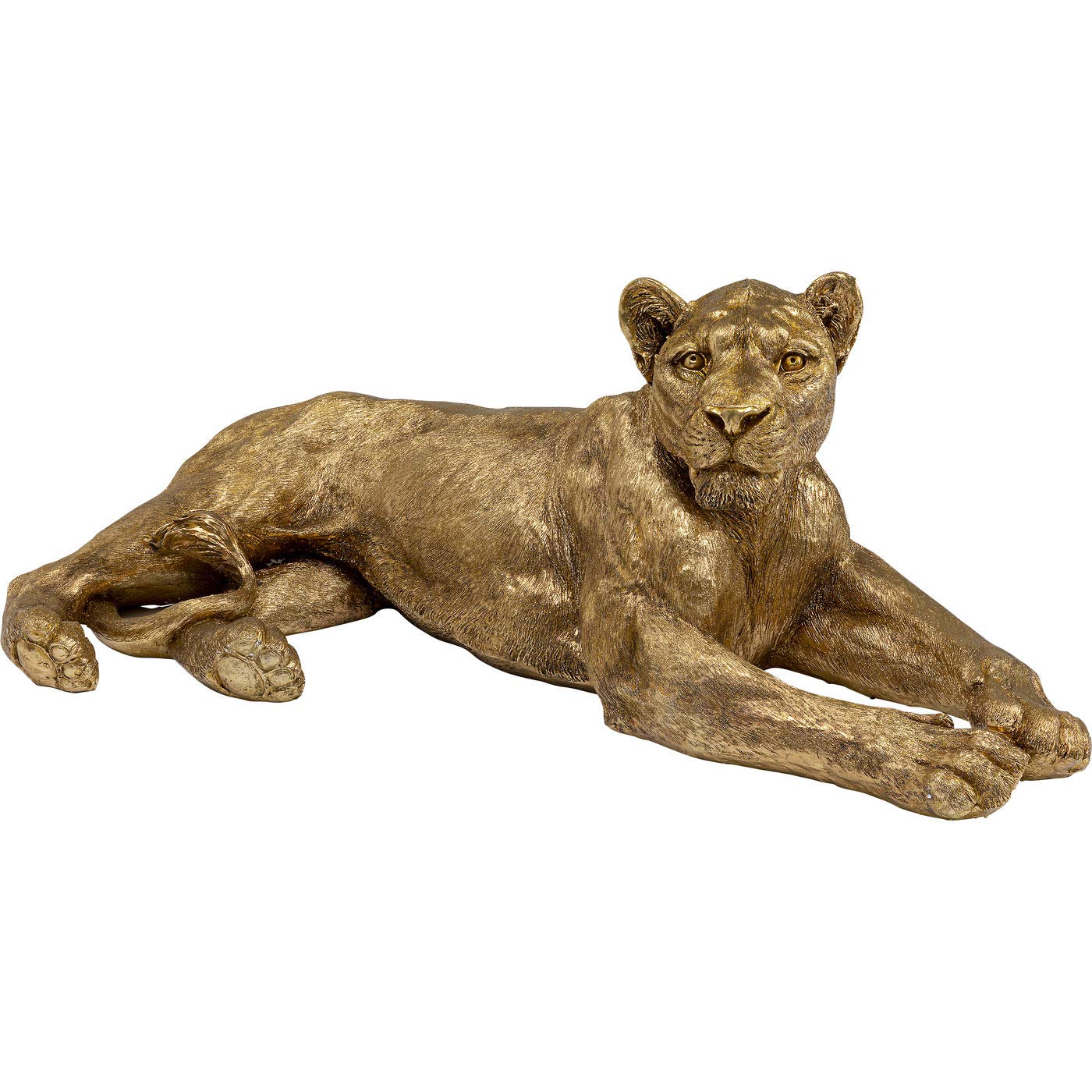 kare-design-deko-objekt-lion-gold-liegend image 6